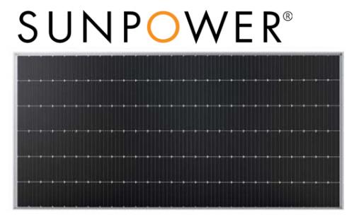 Tấm Pin Năng Lượng Mặt Trời  SunPower SPR-P19-395-COM 395W Monocrystalline